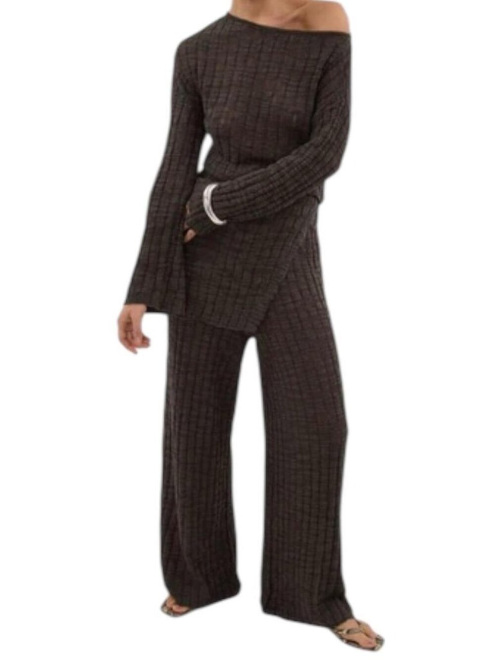 Dissh Cia Petrol Knit Pant